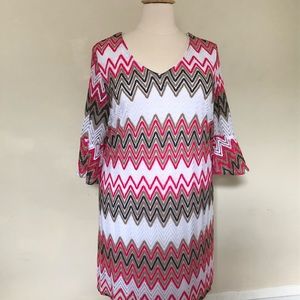 Plus Size 3x Shift Dress Summer Colors